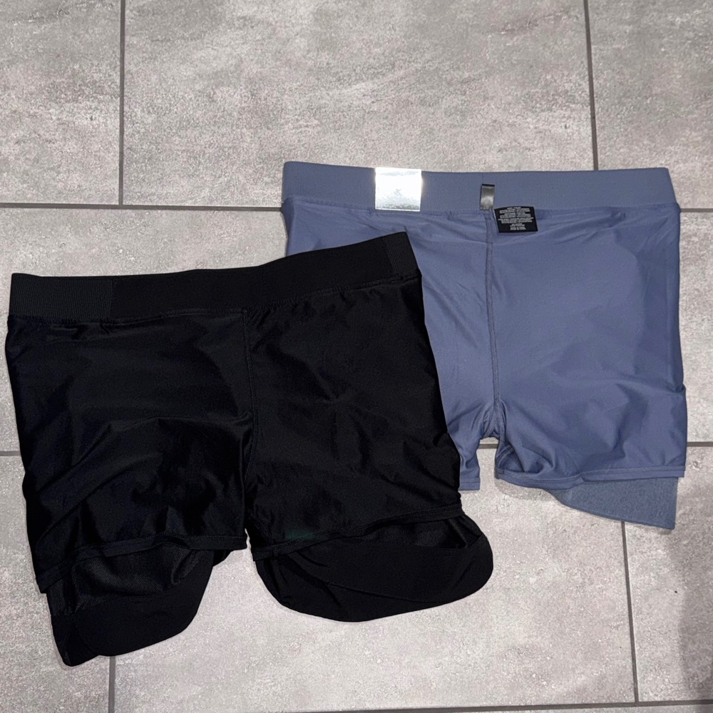 32 Degrees Cool Skort Set Women XL Black & Heathered Blue 2 Pack Active Athletic - Picture 6 of 8